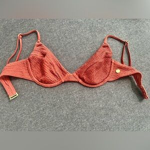 Billabong shimmer underwire bikini top